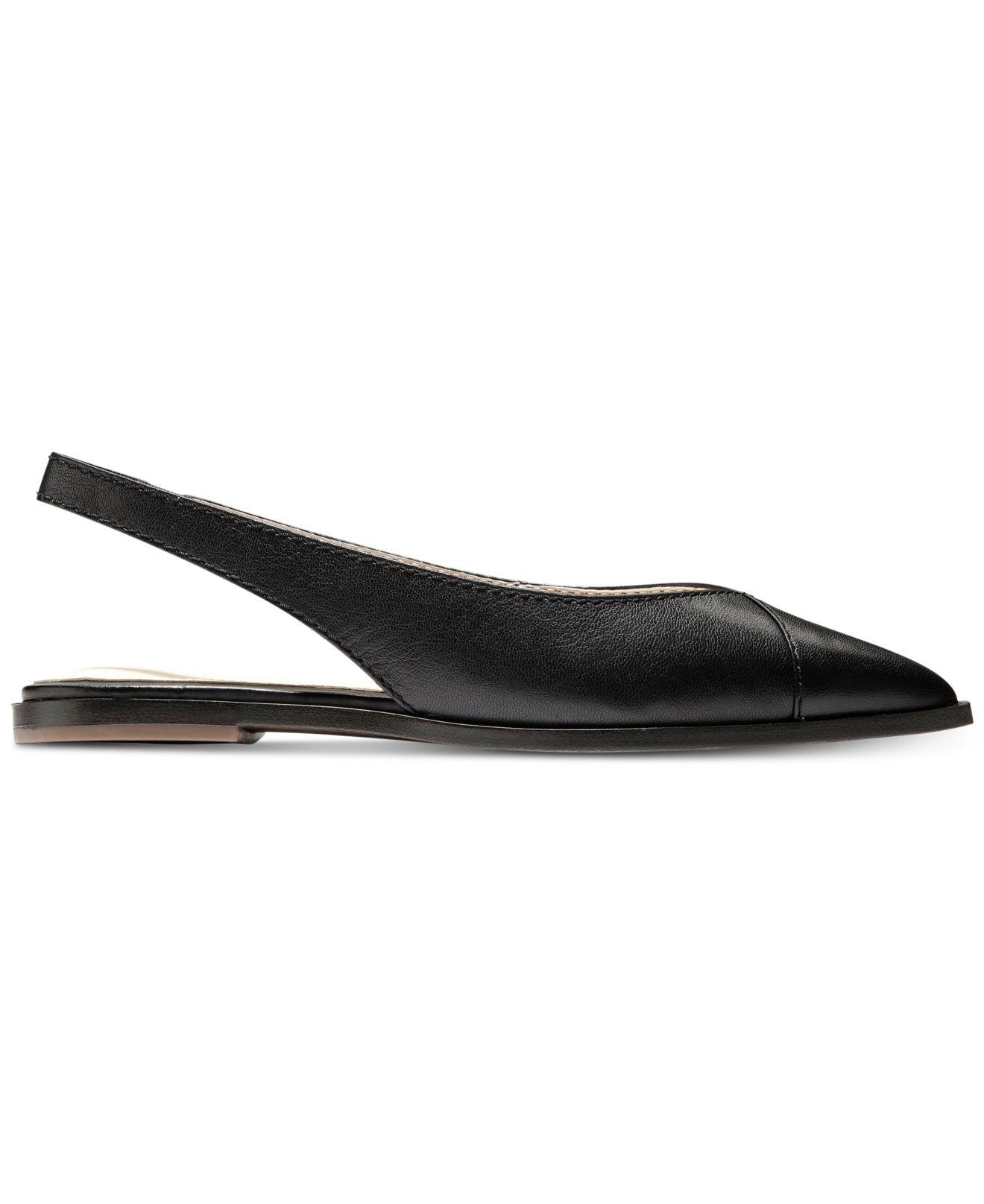 cole haan aria slingback skimmer flat