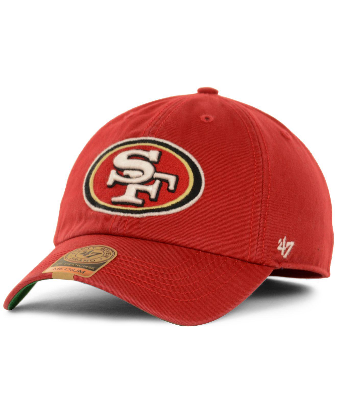 Lyst 47 Brand San Francisco 49ers Franchise Hat in Red for Men