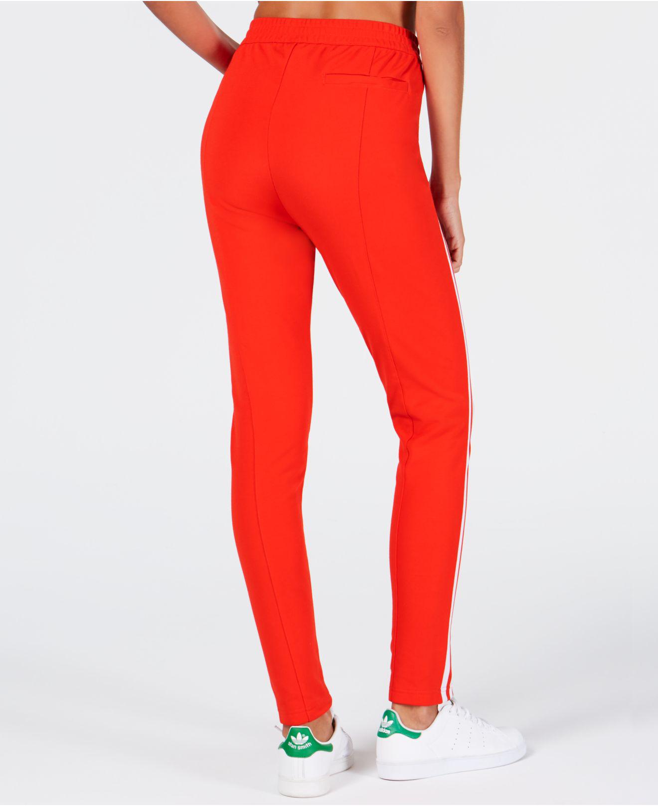 adidas high rise track pants