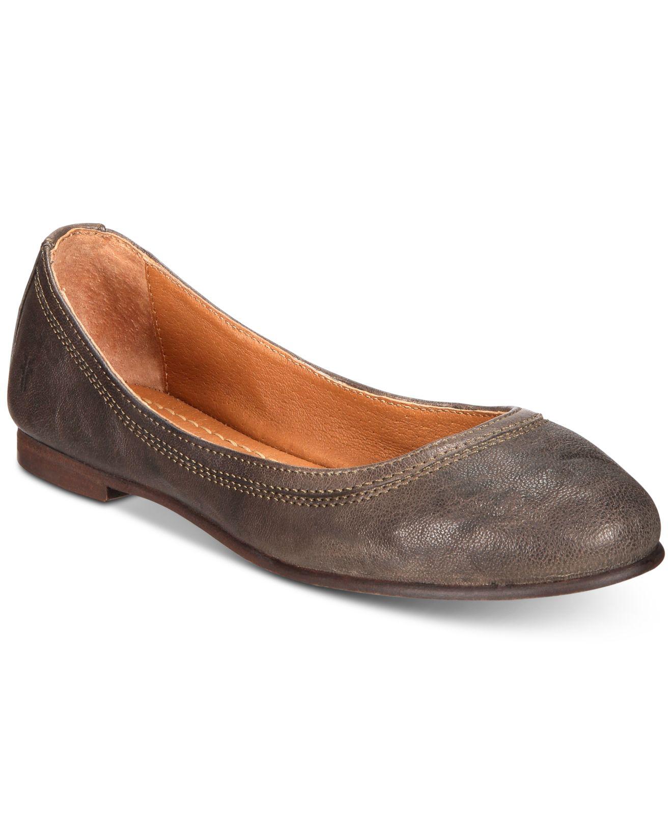 frye pointed toe flats