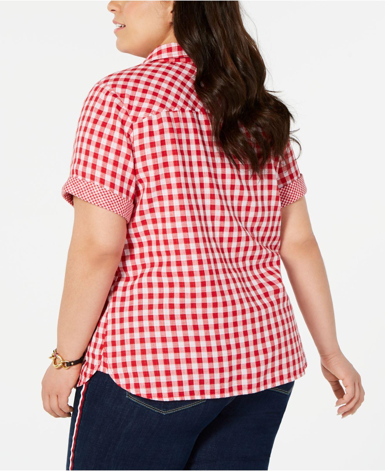 Plus size camp shirts Outlet