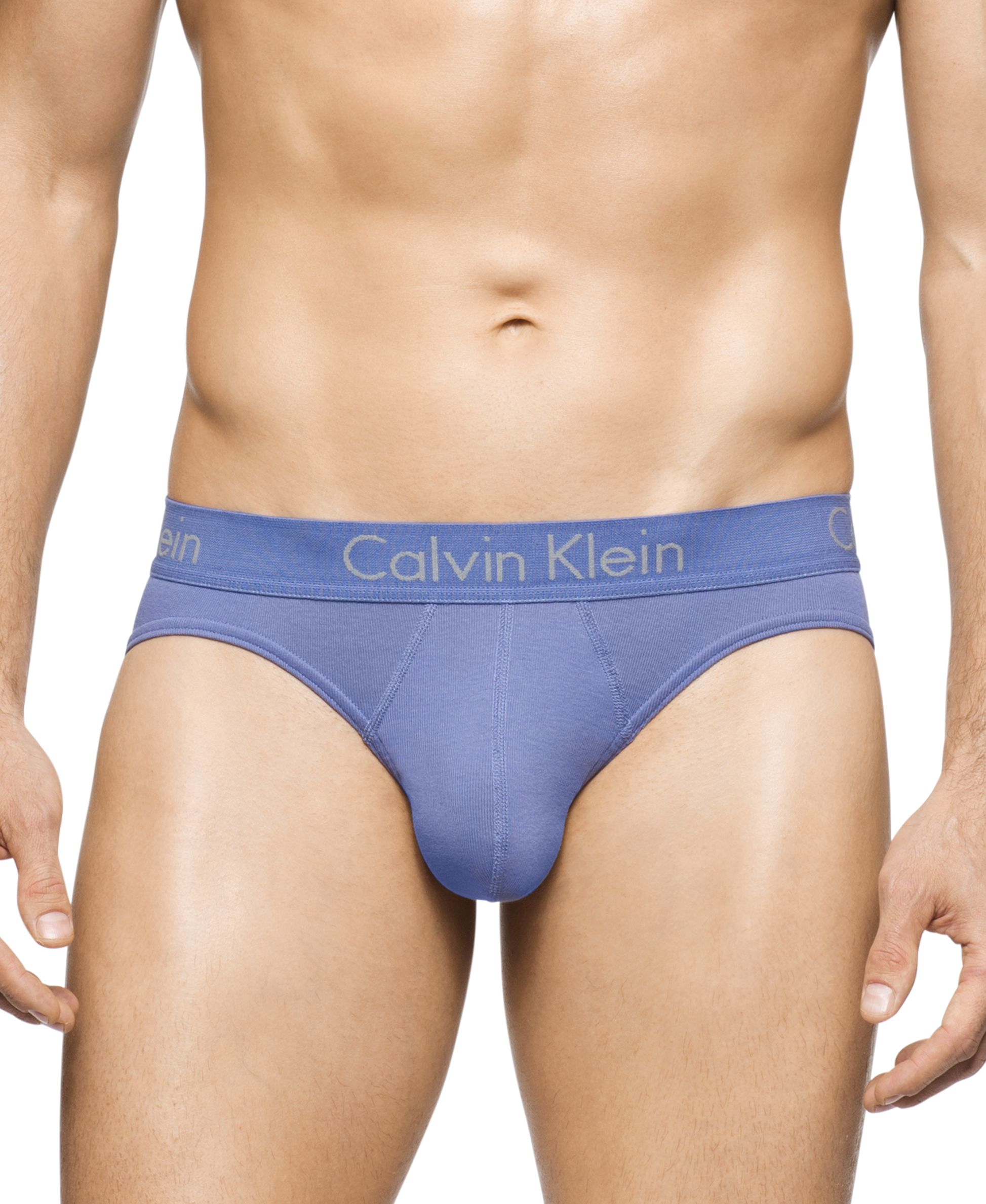 Calvin Klein Men's Underwear, Body Hip Brief 2 Pack U1803 in Blue