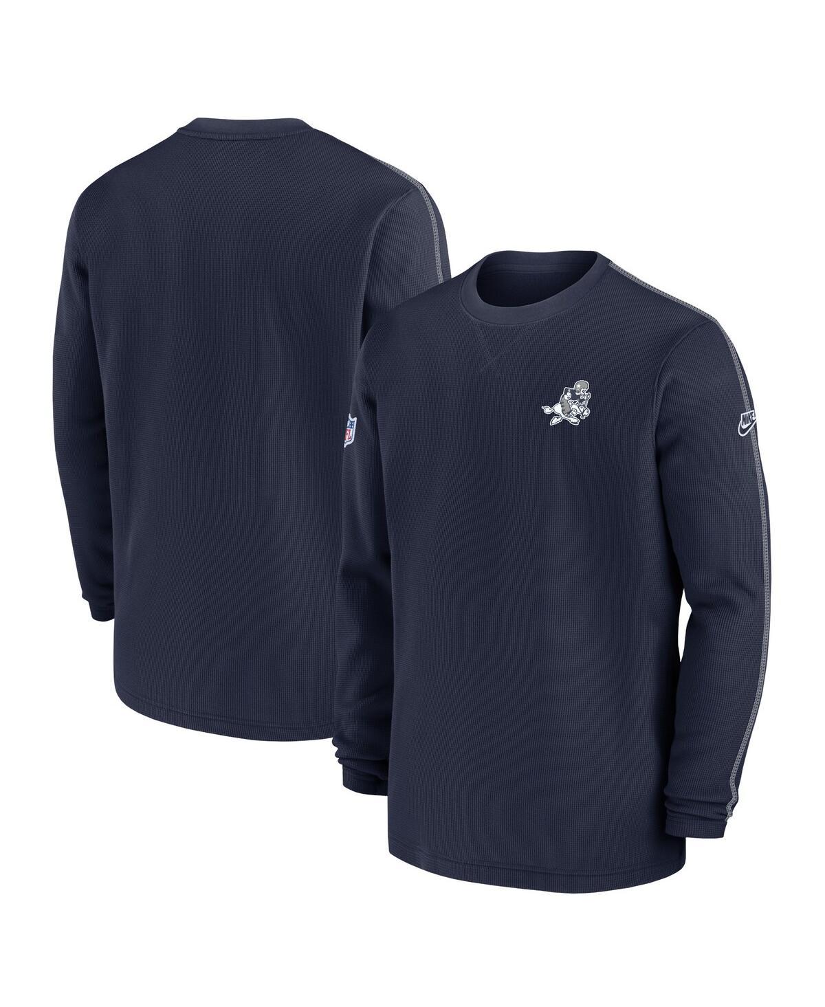 Nike Navy Dallas Cowboys 2024 Sideline Coach Vintage Pullover Sweatshirt in Blue for Men Lyst