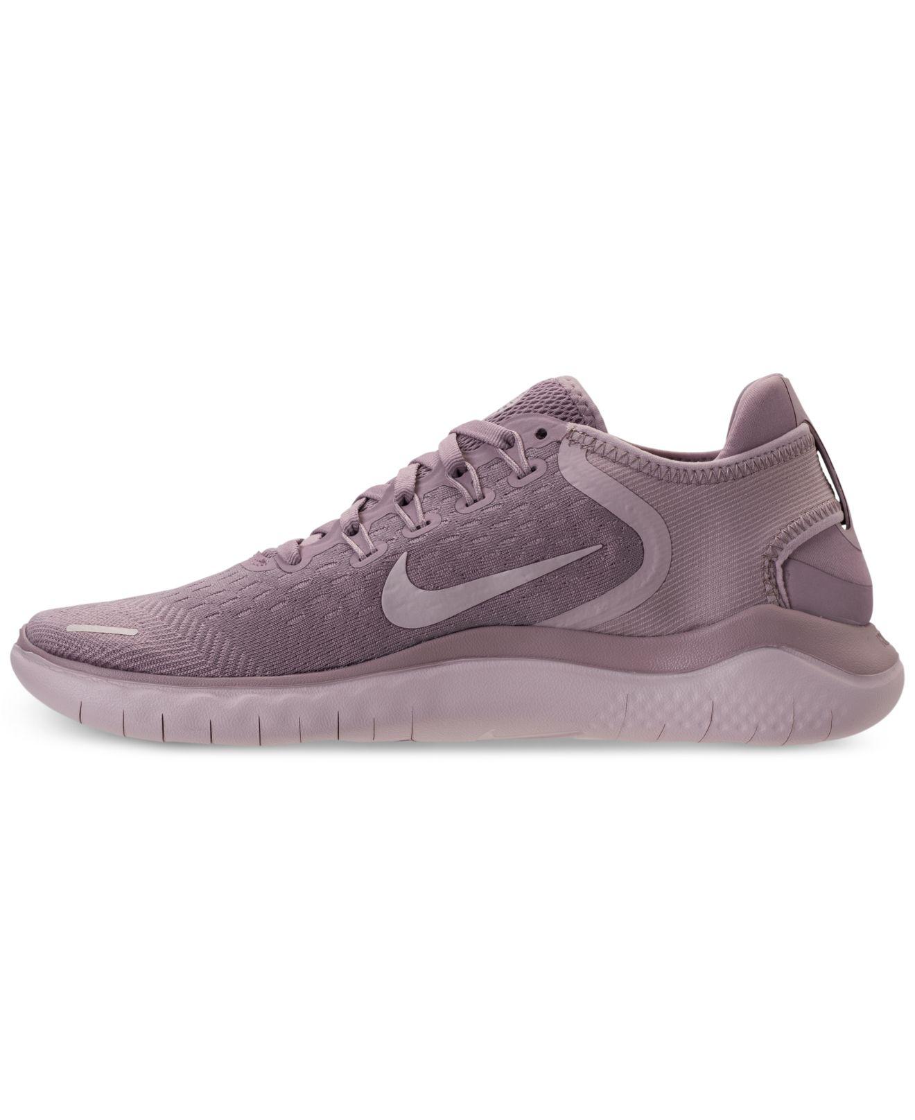 Nike Synthetic Free Rn 2018 Running Sneaker in Purple | Lyst
