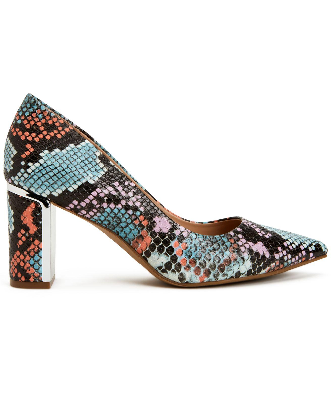 macys block heel
