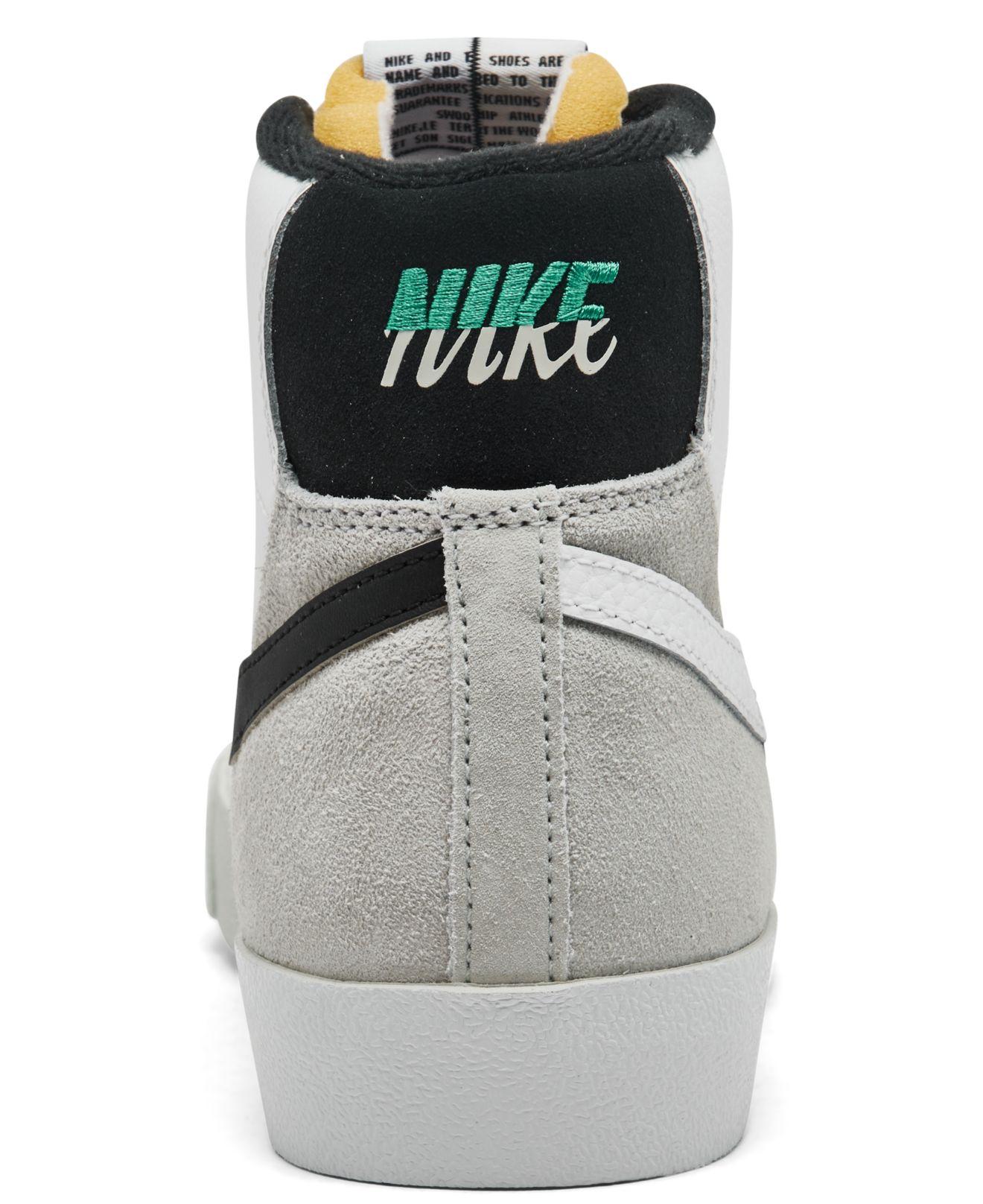 Nike Blazer Mid 77 Premium Split Casual Sneakers From Finish Line in White  for Men | Lyst