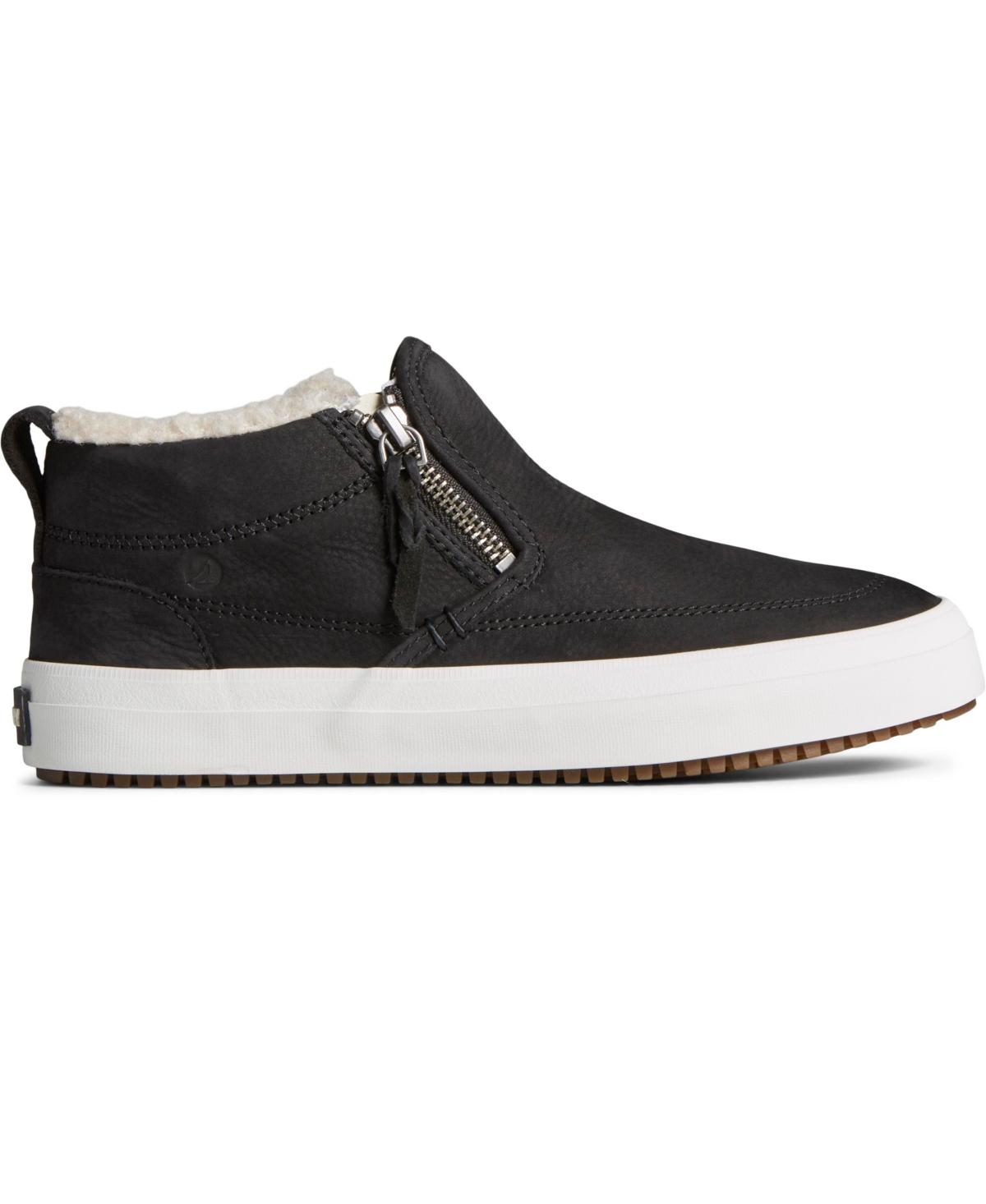 Sperry Top Sider Crest Lug Zip Cozy Sneakers in Black Lyst