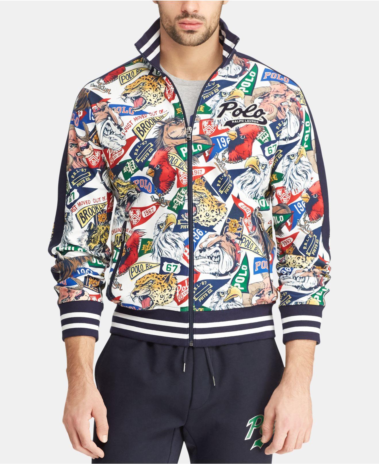 Polo Ralph Lauren Graphic Track Jacket for Men | Lyst