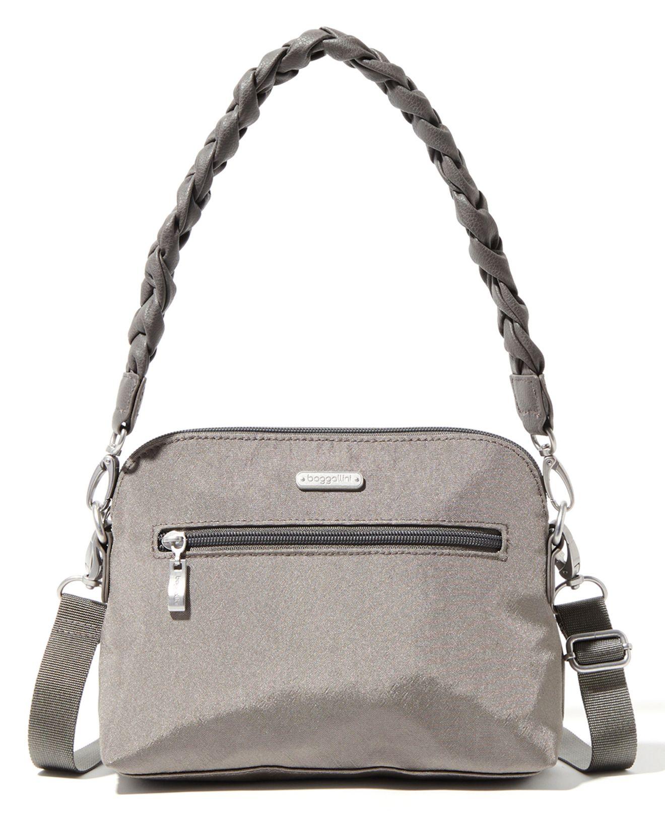 Baggallini Dome Crossbody in Gray Lyst