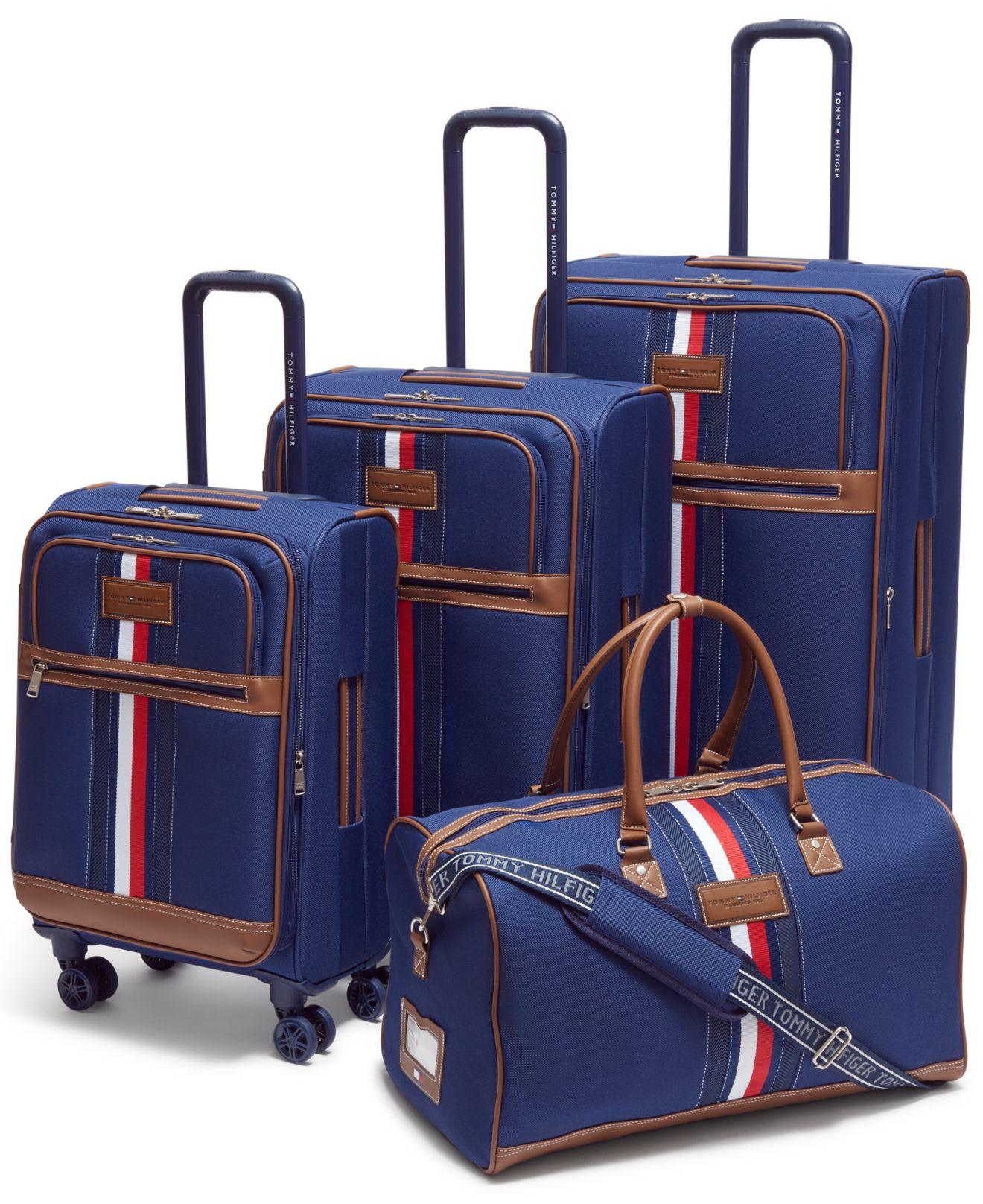 Tommy Hilfiger Logan Softside Luggage Collection in Blue | Lyst