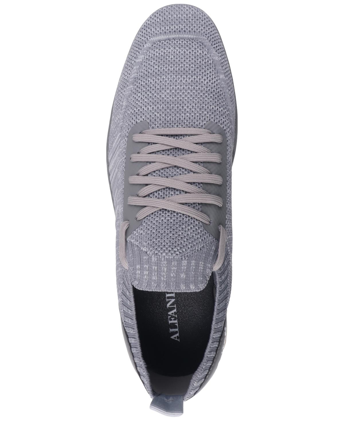Alfani Lambertt Knit Sneakers in Blue for Men | Lyst
