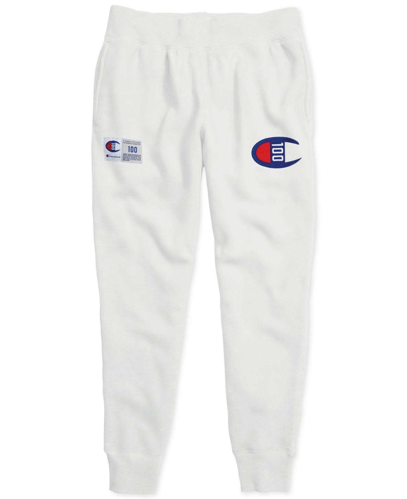 mens black champion joggers