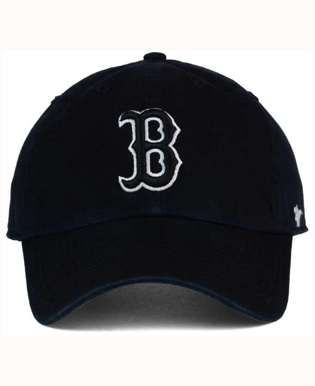 red sox black hat