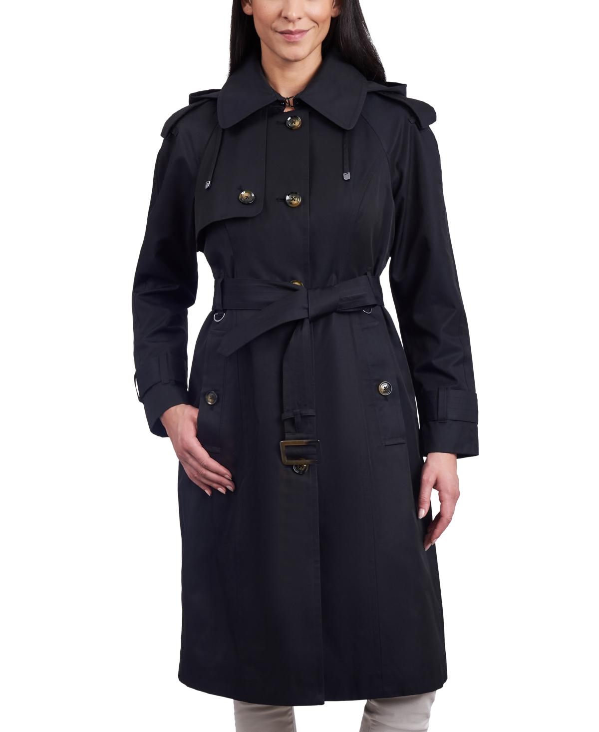 Classic Trench Petite Trench Coat With Hood London Fog Macys