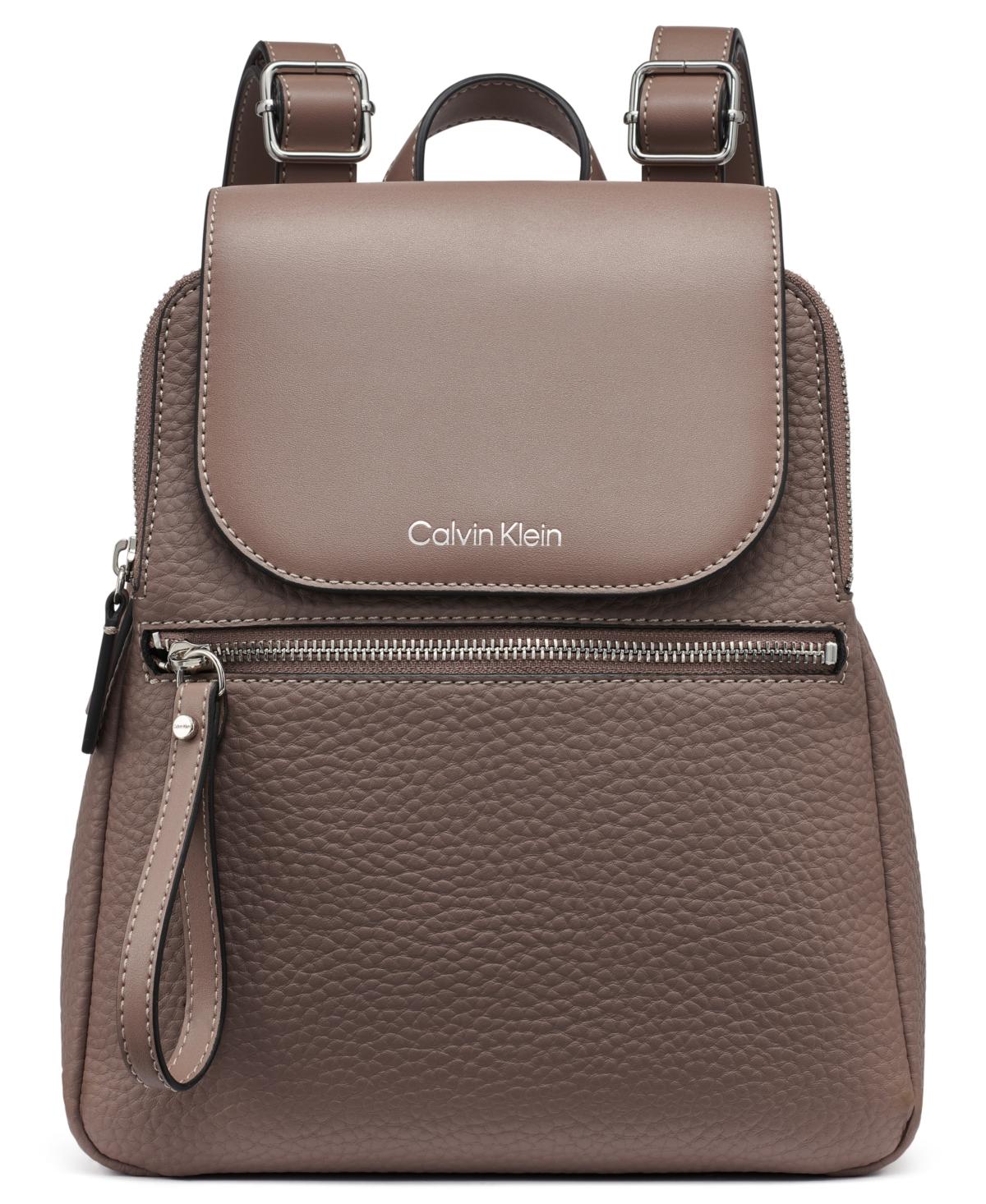 Brown Calvin Klein Backpacks for Women Lyst