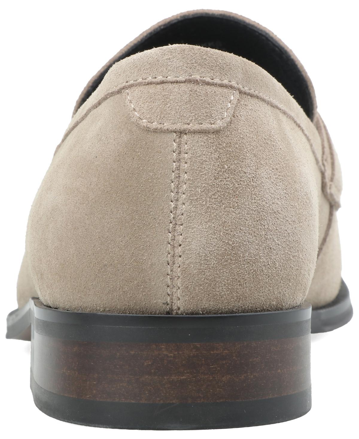 Alfani Men\'s Beige Slip-On Loafers Alfani Mens Sawyer Slip-On Loafers Affordable Designer  main image 4
