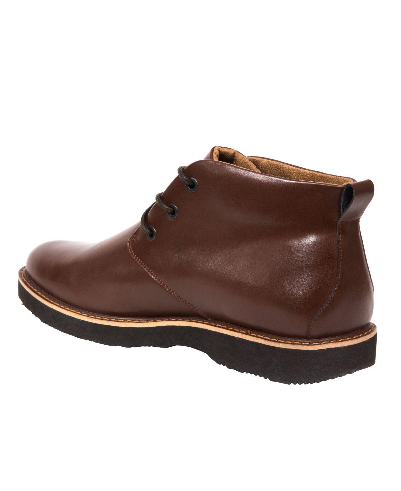 Deer Stags Leather Walkmaster Classic Comfort Chukka Boot in Dark Brown (Brown) for Men - Lyst