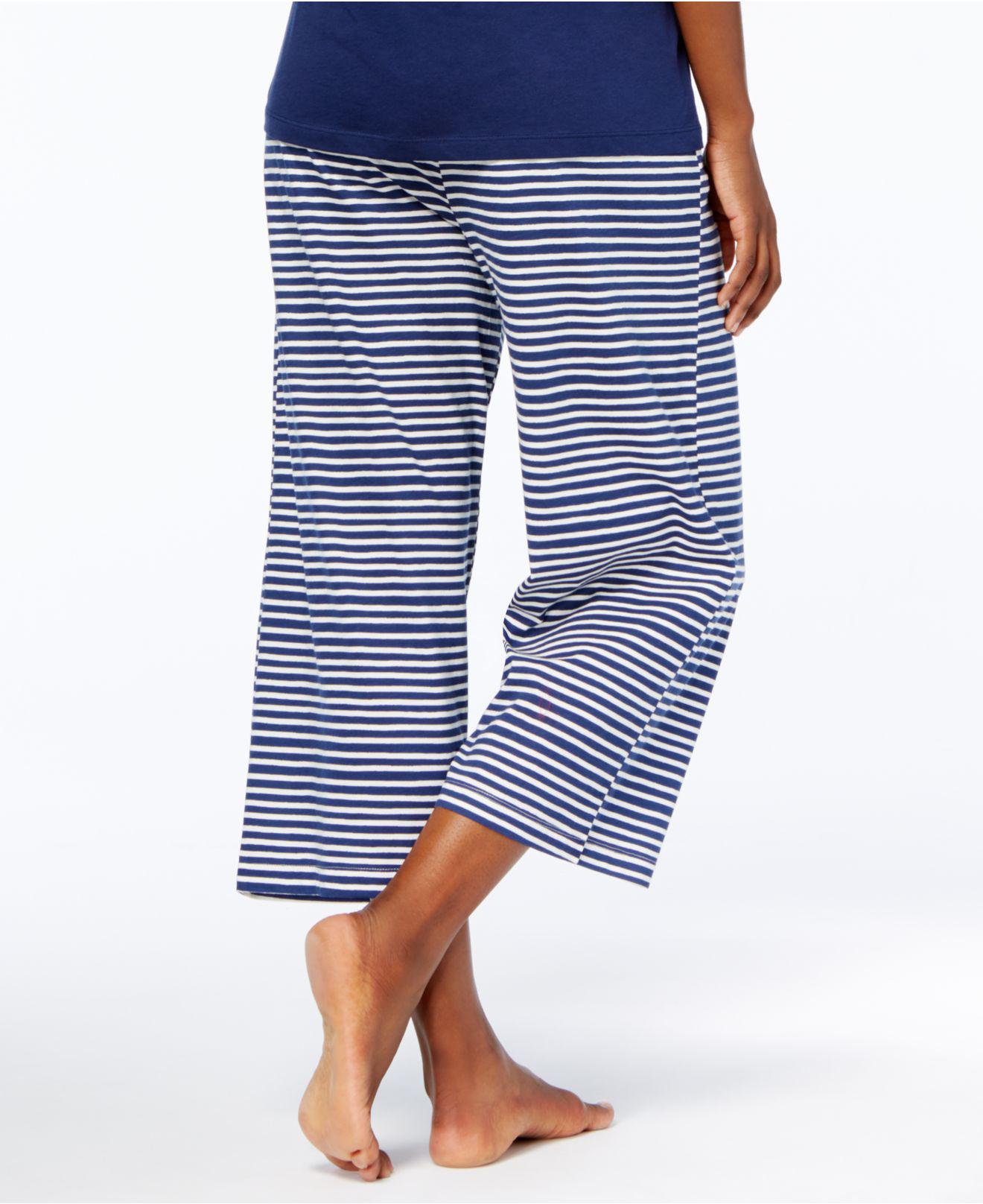 Cotton Capri Pajama Pants Clearance 