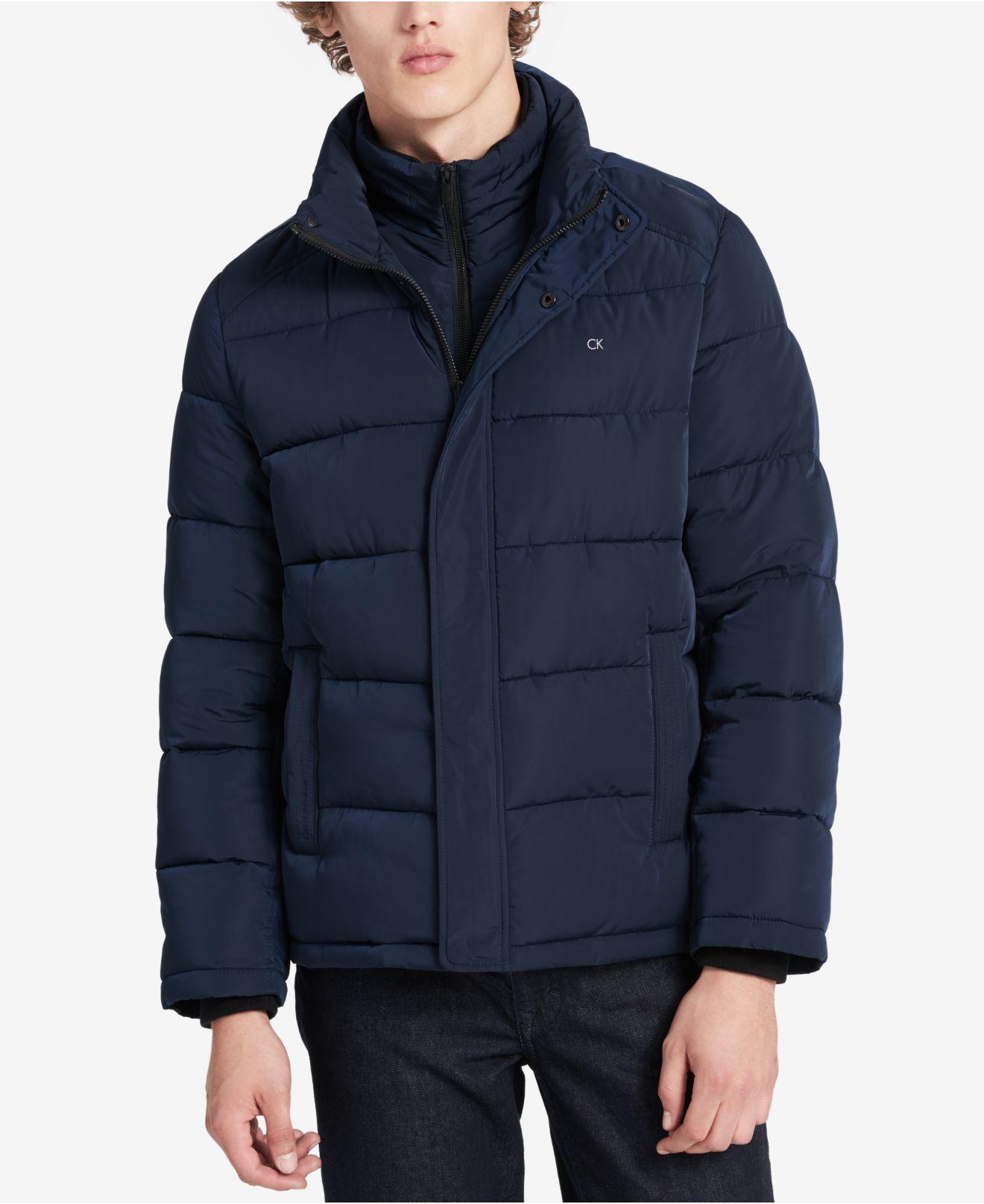 ck long puffer jacket