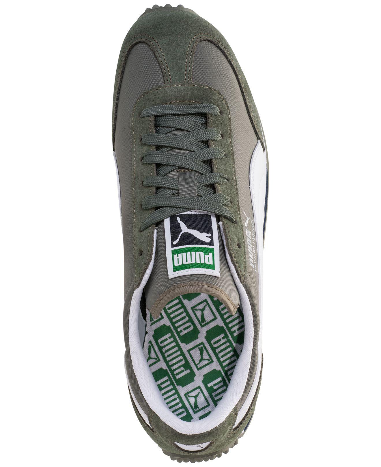 puma whirlwind green