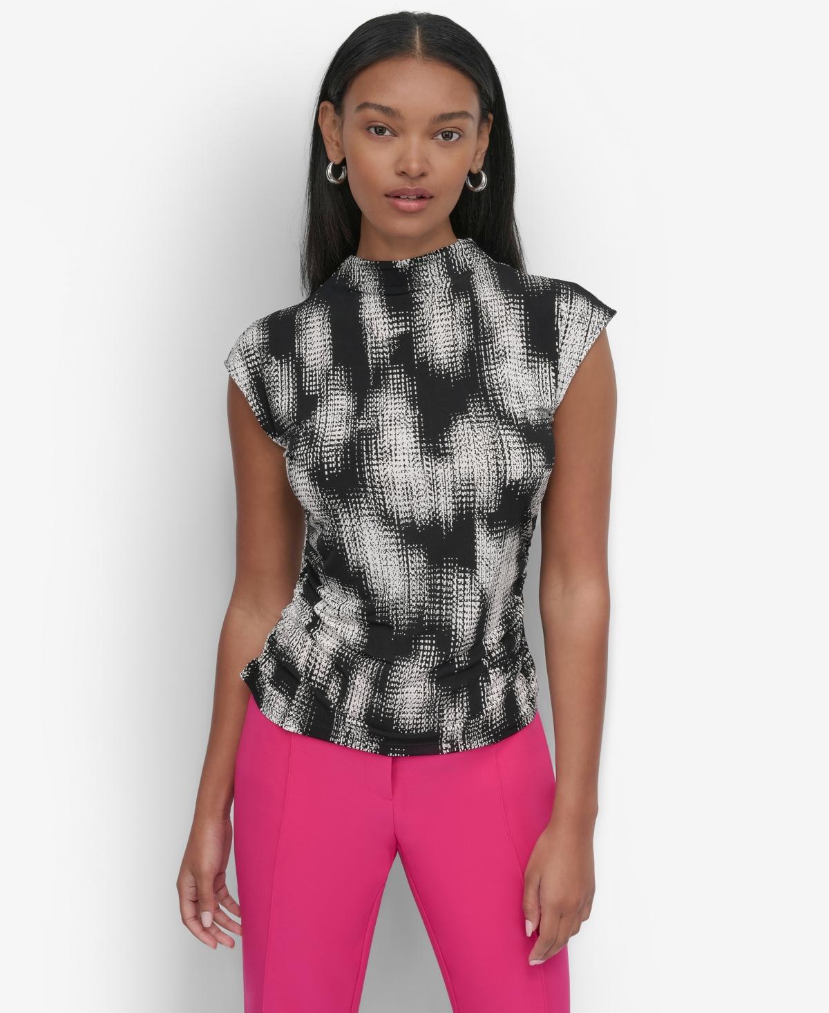 dkny ruched top