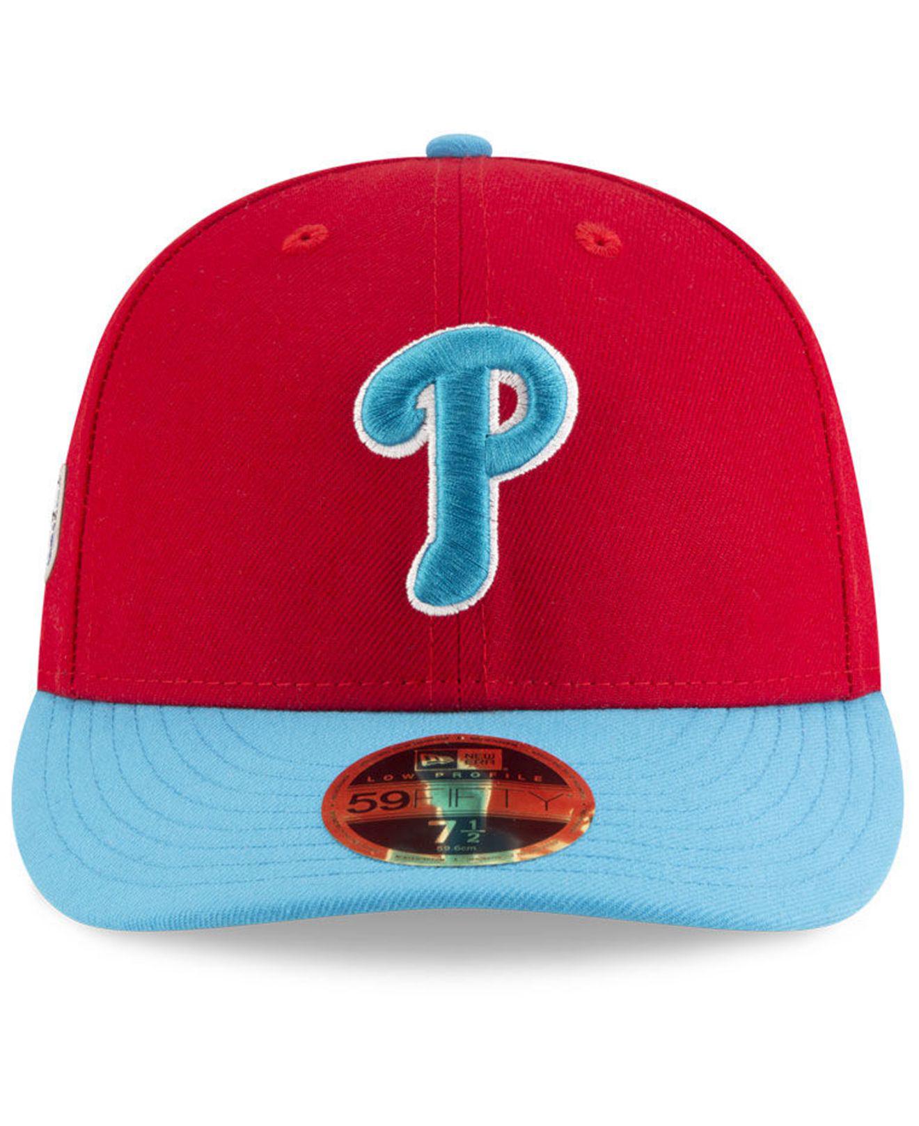 phillies low profile hat