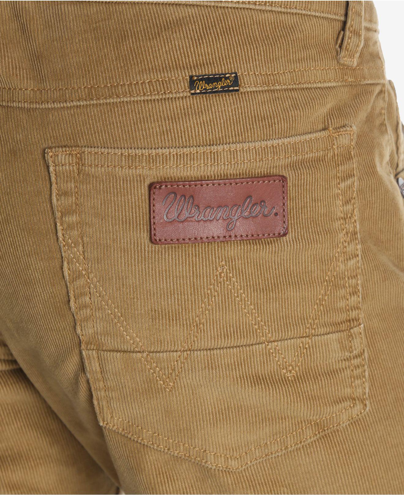 mens wrangler cords