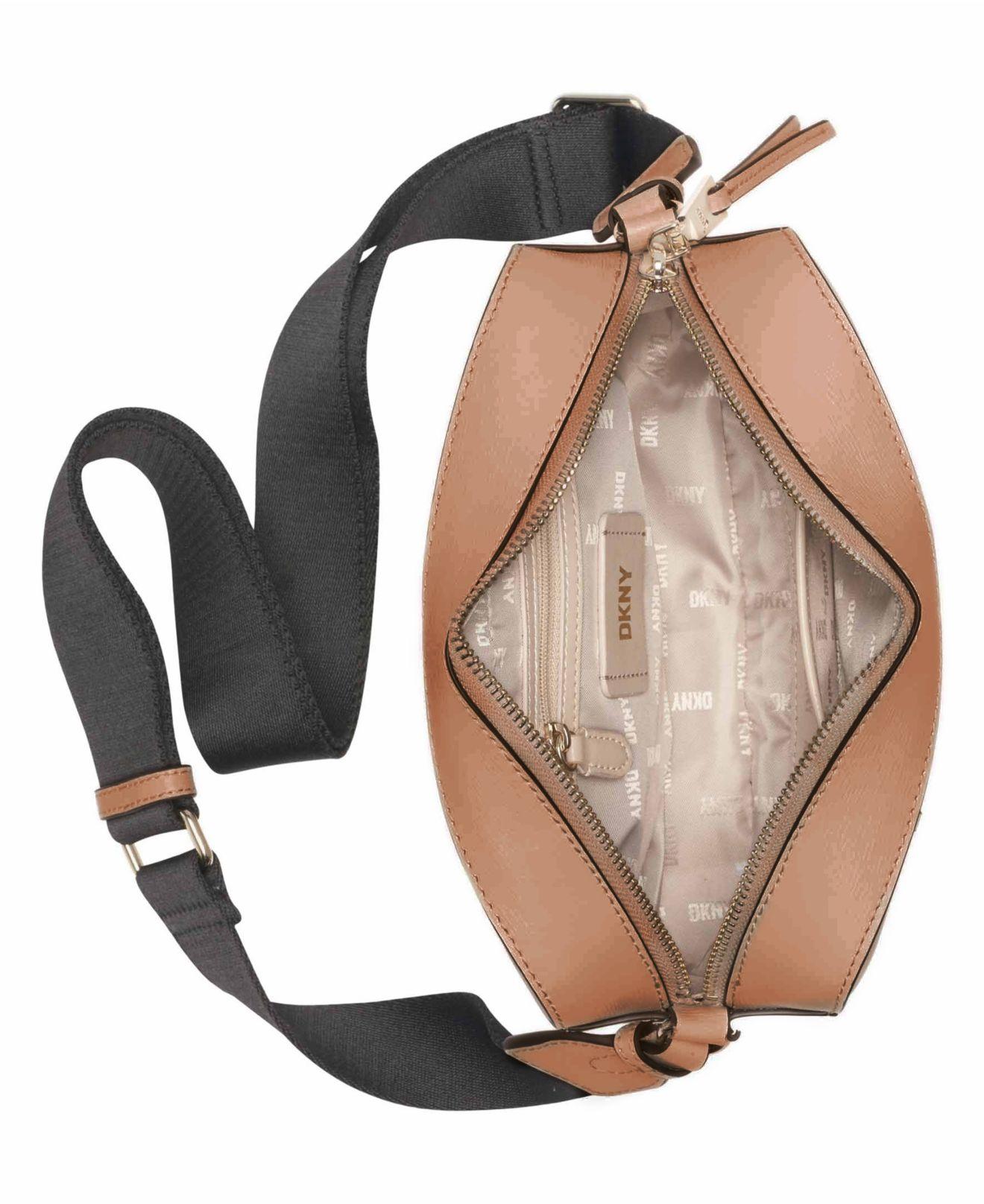 DKNY Chelsea Web Strap Camera Bag in Natural | Lyst