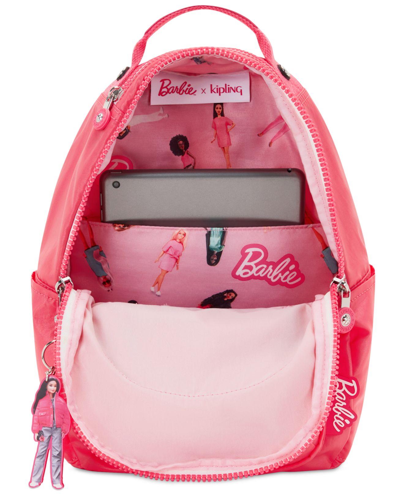 Kipling Barbie Seoul Small Nylon Tablet Backpack in Pink | Lyst