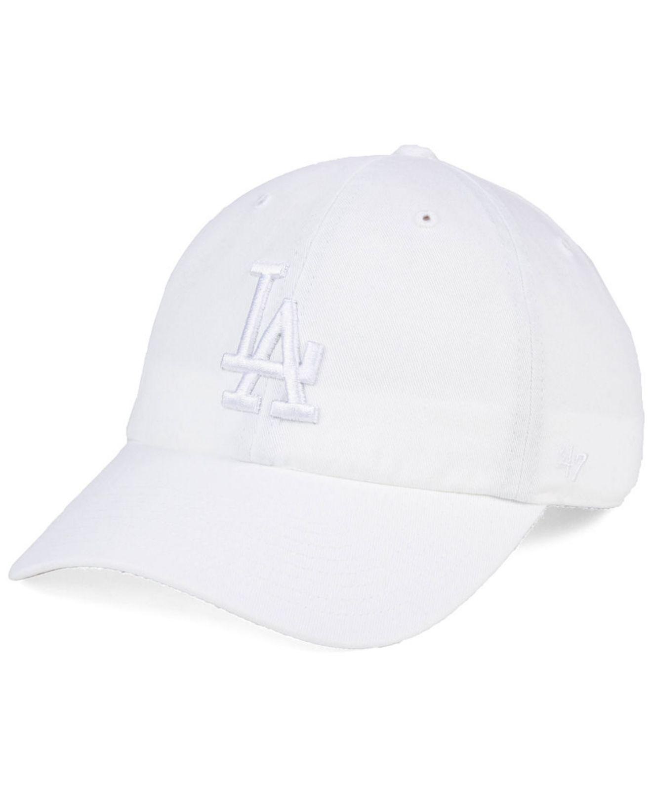 CLEAN UP Los Angeles Dodgers grau 47 Brand Relaxed Fit Cap 