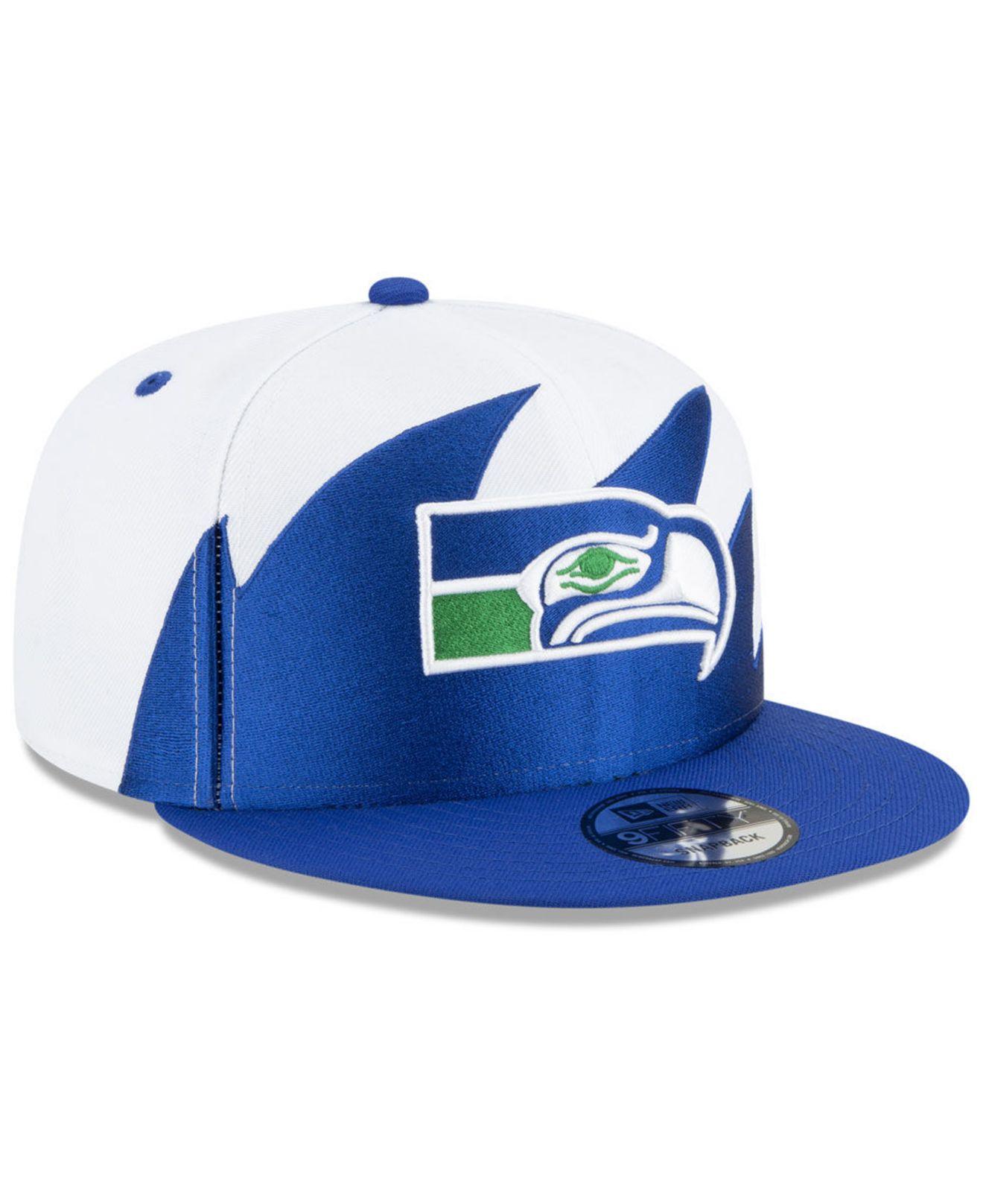 seattle seahawks throwback hats