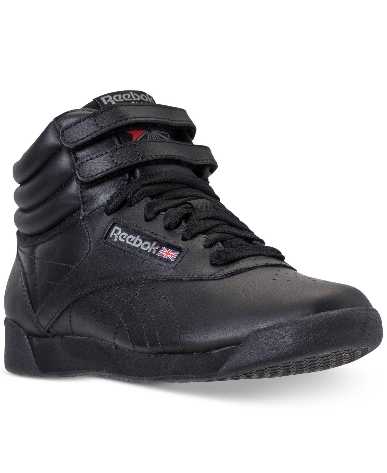 reebok black hi tops