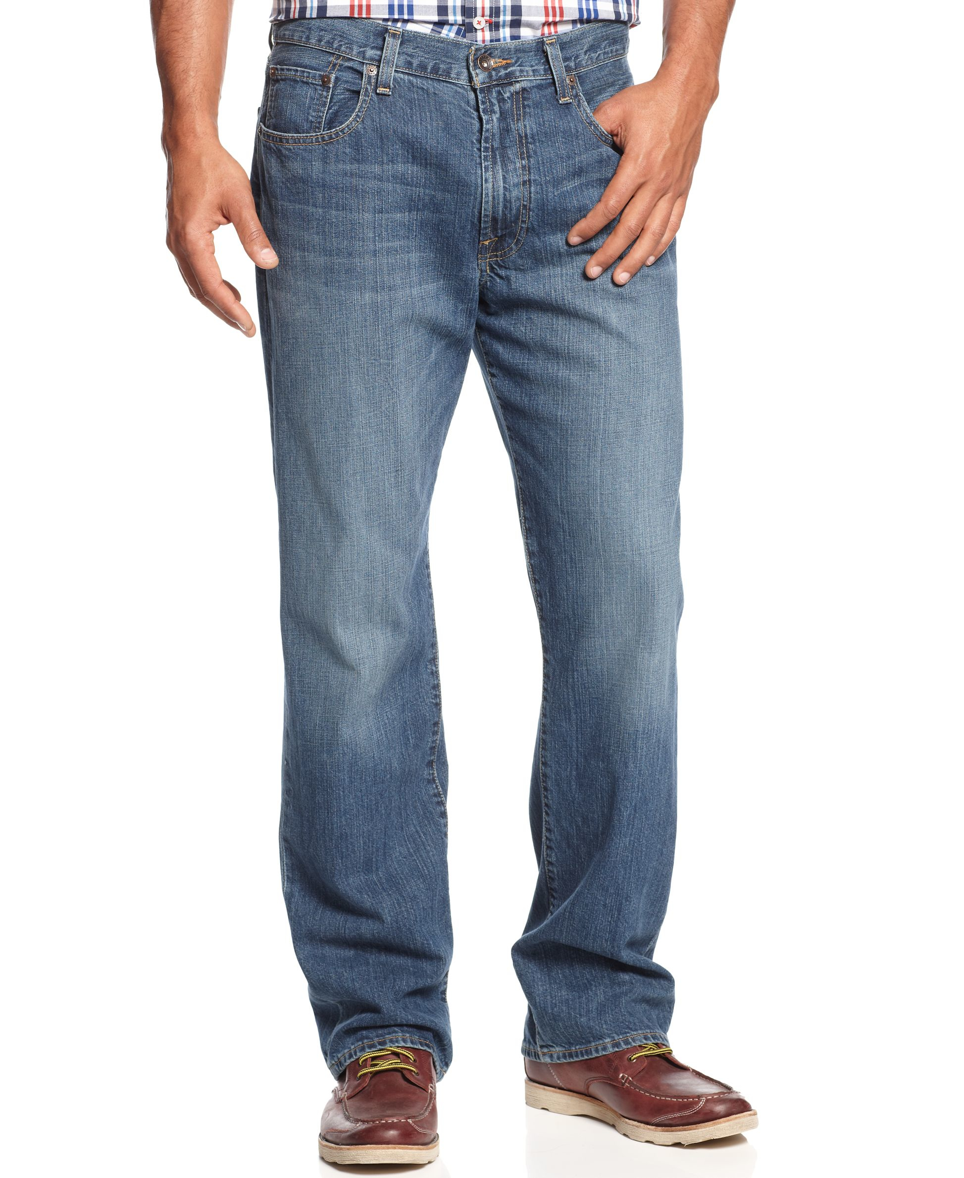 Lucky brand Men's 181 Relaxed Straight Fit Jeans in Blue for Men | Lyst