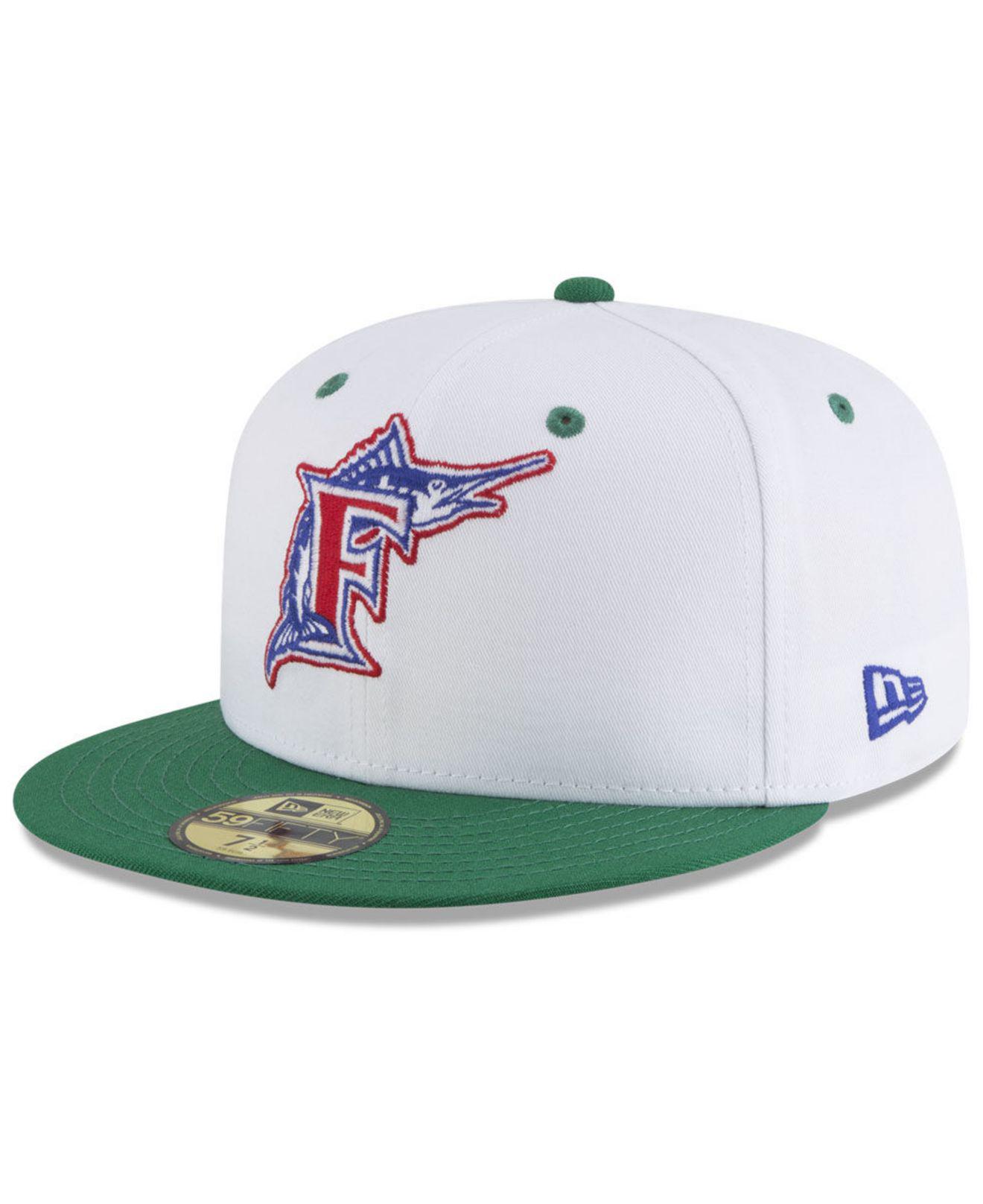 retro florida marlins hat