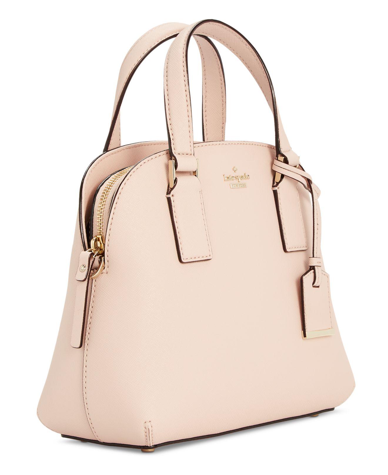 Cameron Street Lottie Small Saffiano Leather Satchel 2025