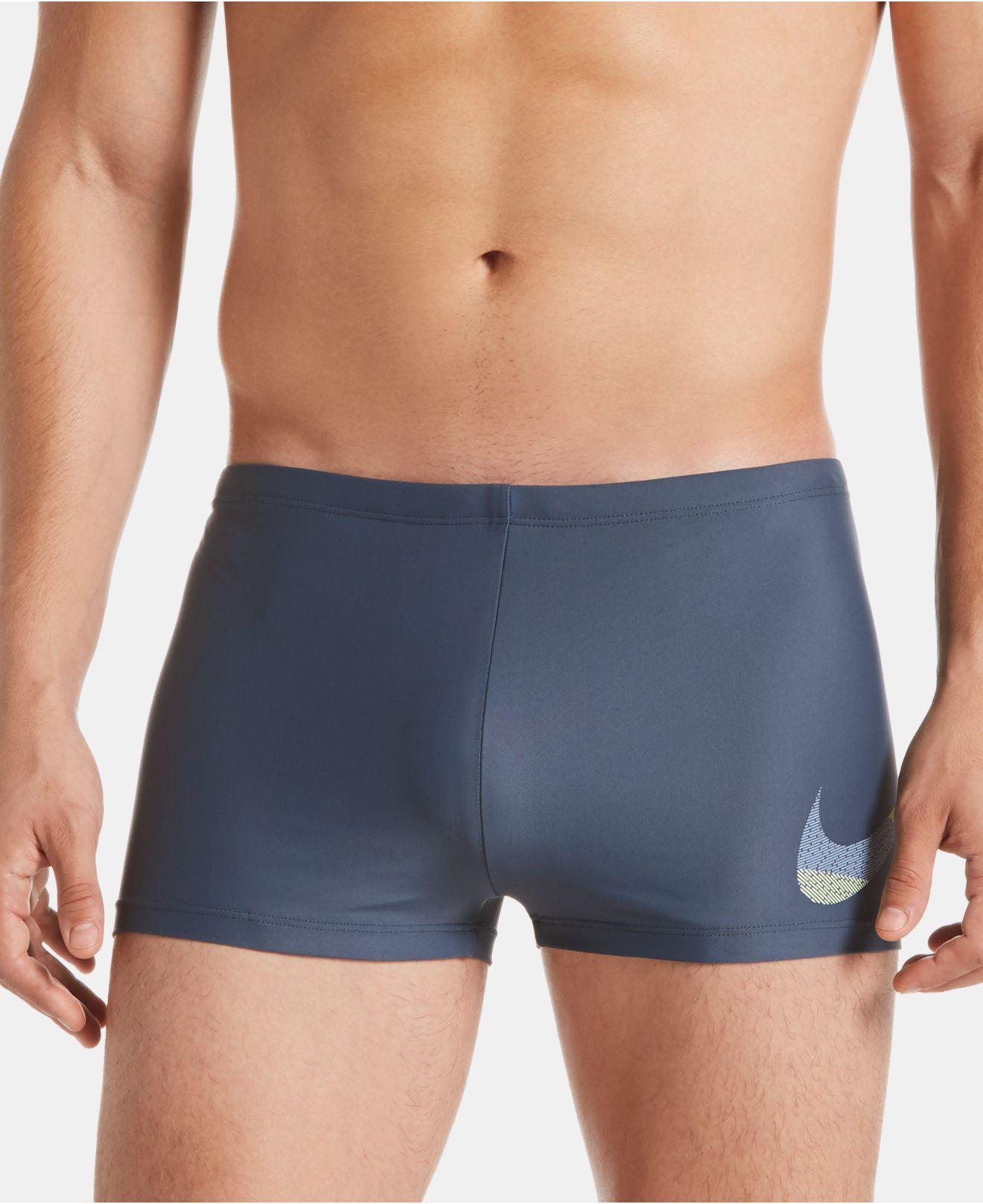 Nike Synthetic Mash Up Swim Briefs in Blue for Men Lyst