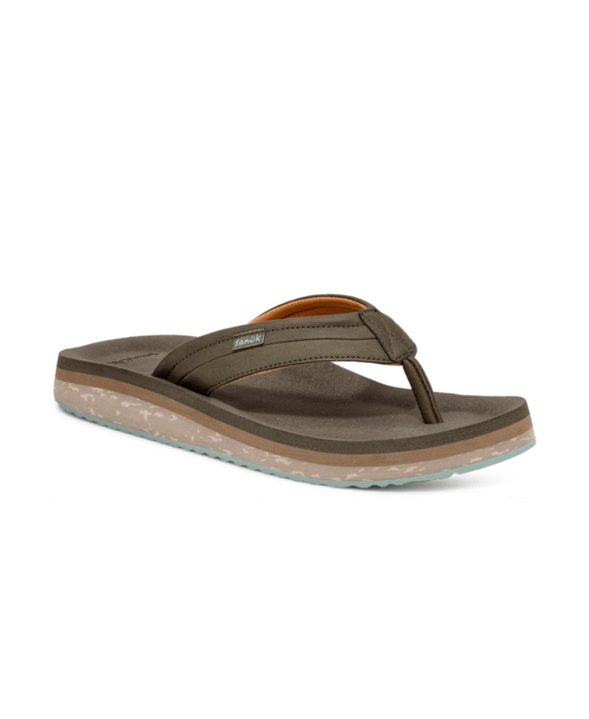 Seas H2O Men's Cosmic Coast Flip-Flop Sanuk Footwear Oasis Men