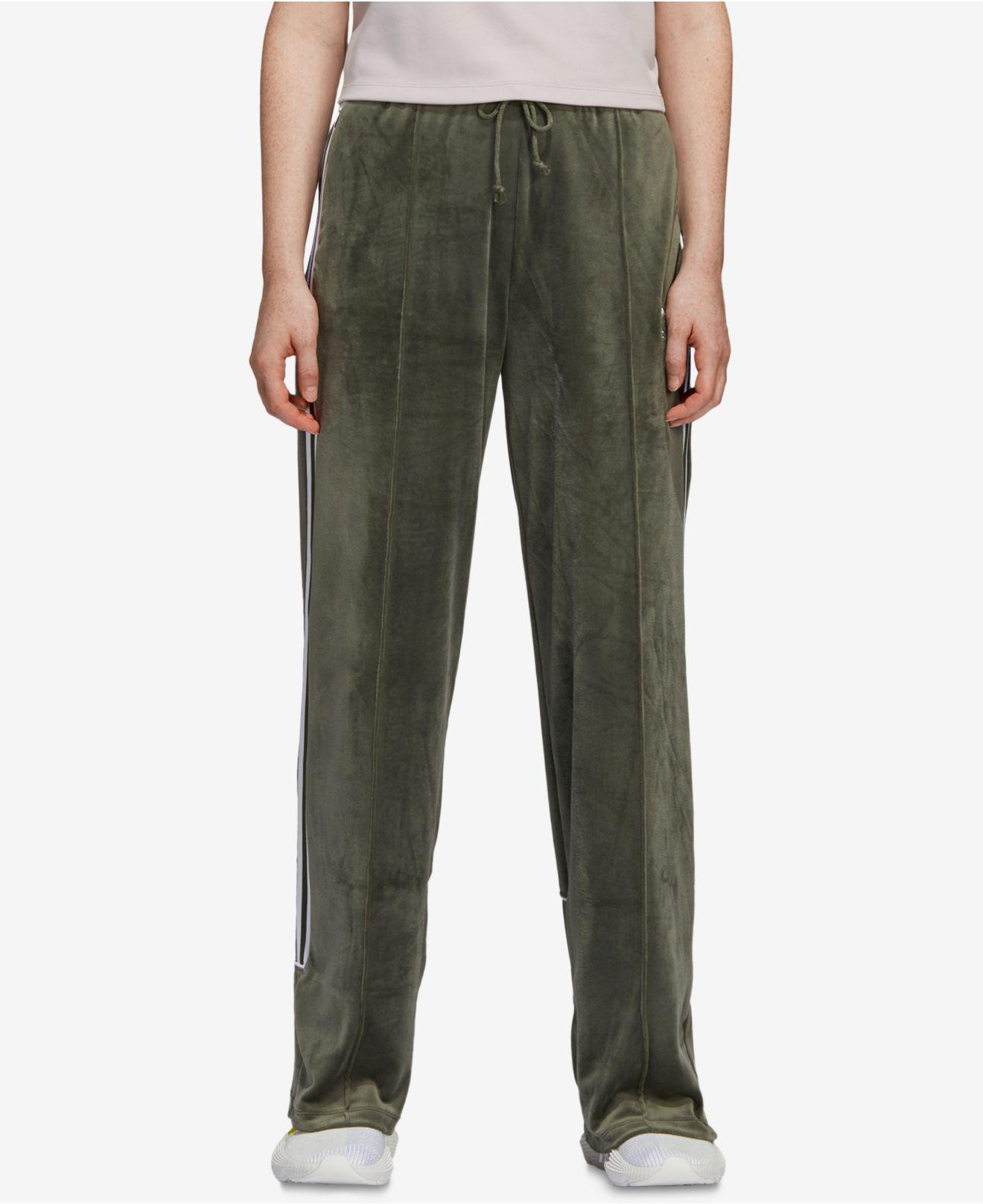 Adidas velvet online trousers