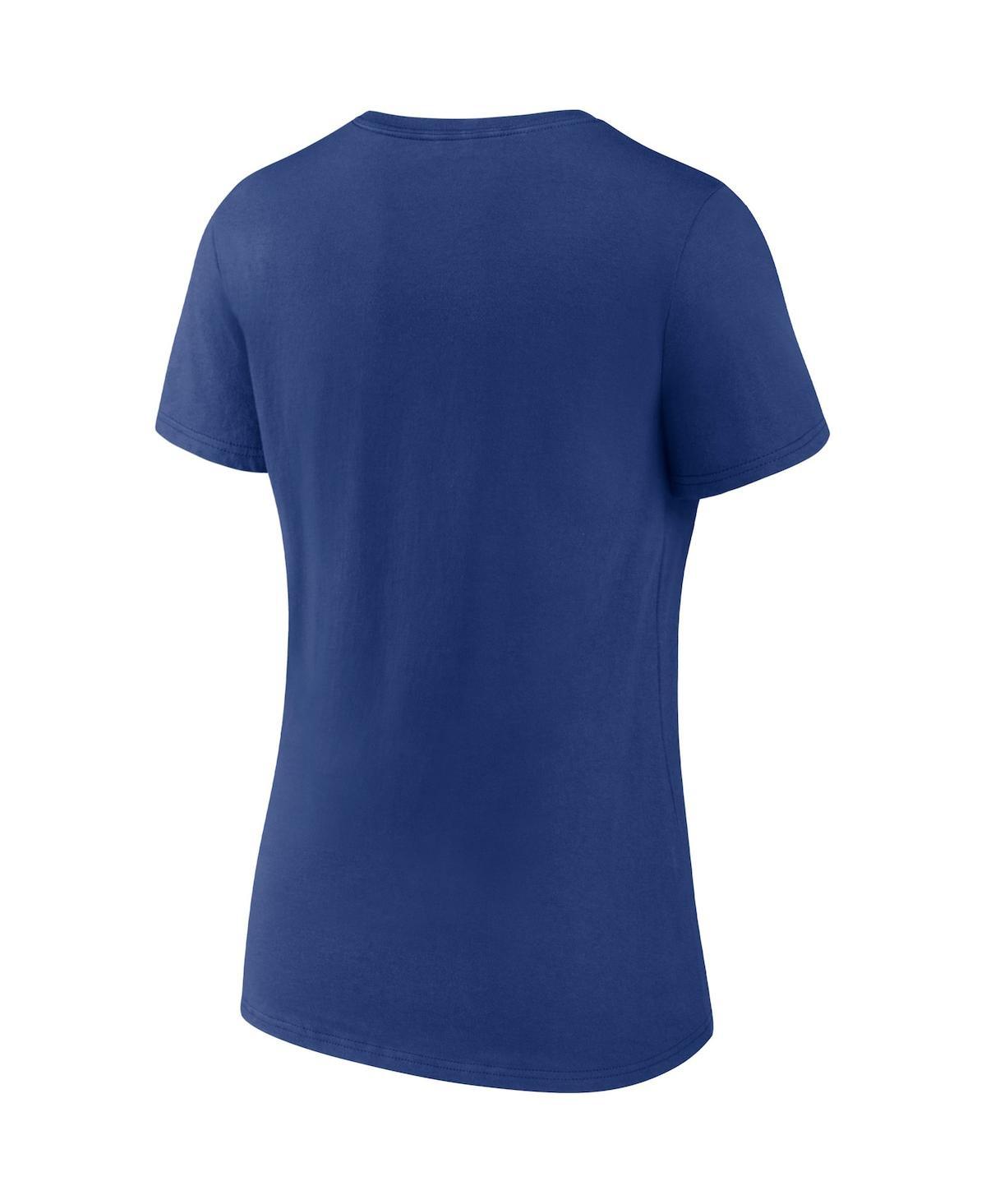 Toronto Maple Leafs Fanatics Branded Women's Authentic Pro V-Neck T-Shirt -  Blue