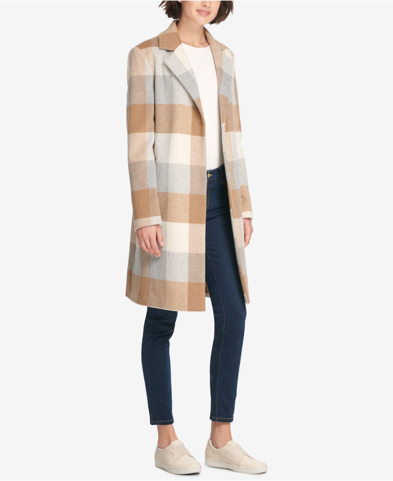 dkny walker coat
