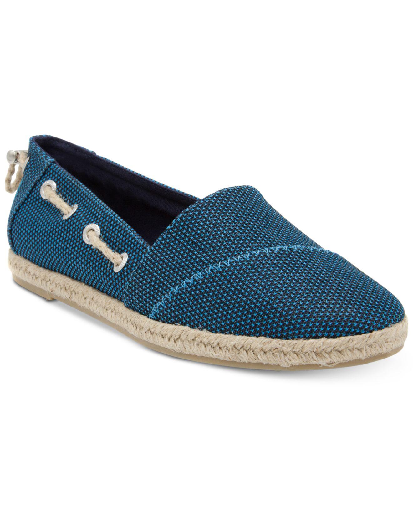 Nautica Synthetic Rudder Espadrille Flats in Blue - Lyst