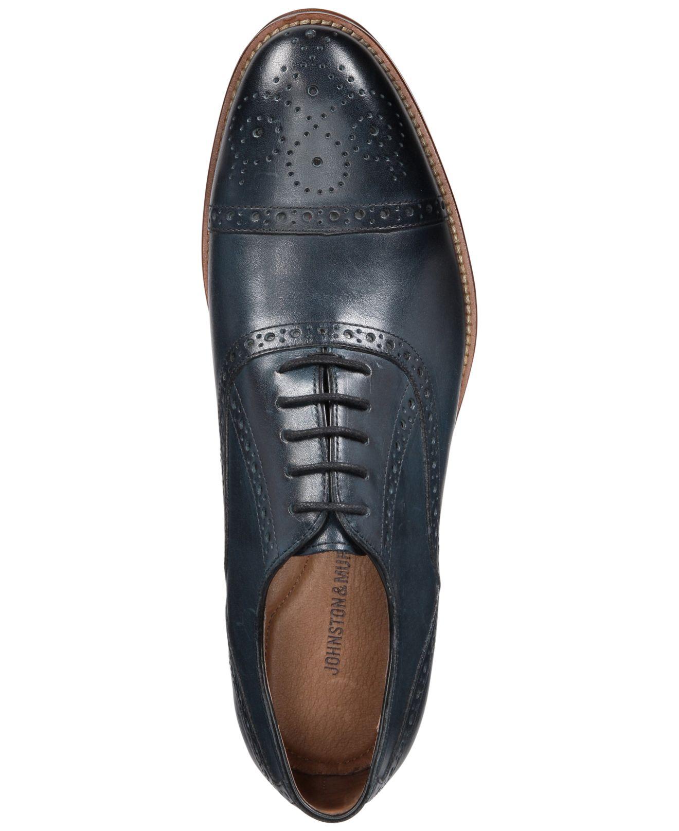 johnston and murphy oxford cap toe