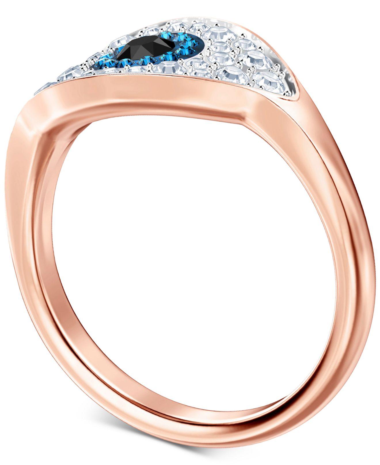 Swarovski Symbolic Evil Eye Ring | Lyst Swarovski Symbolic Evil Eye Ring | Lyst
