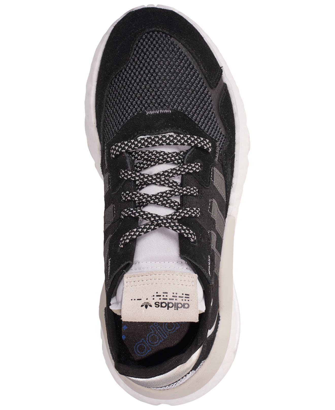 adidas women's originals nite jogger running sneakers from finish line