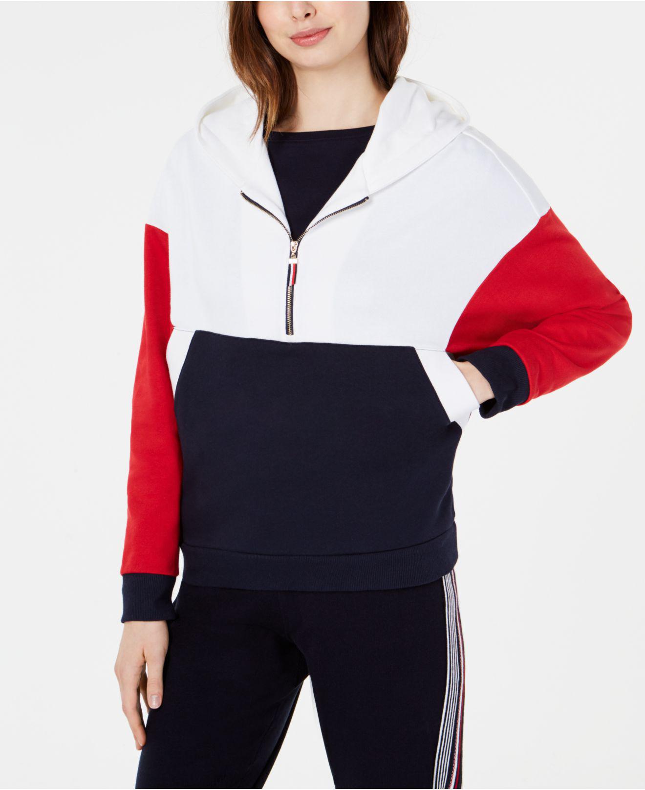 macy's half zip sweater