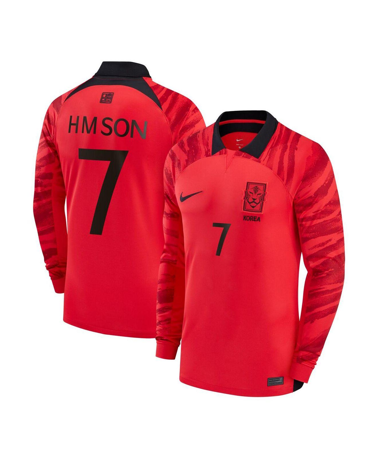 Nike Son Heungmin Red South Korea National Team 2022/23 Home Breathe Stadium Replica Player