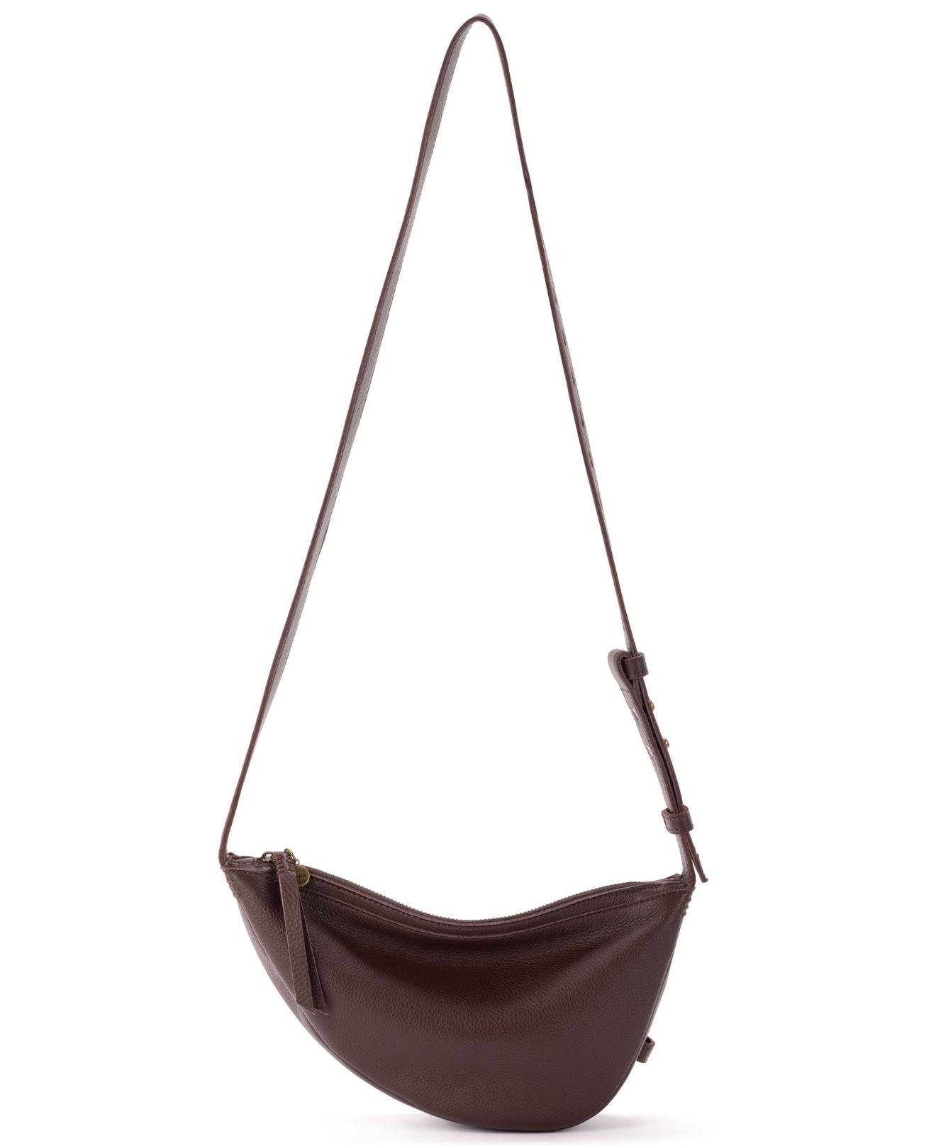The Sak Tess Sling Leather Crossbody in Natural | Lyst