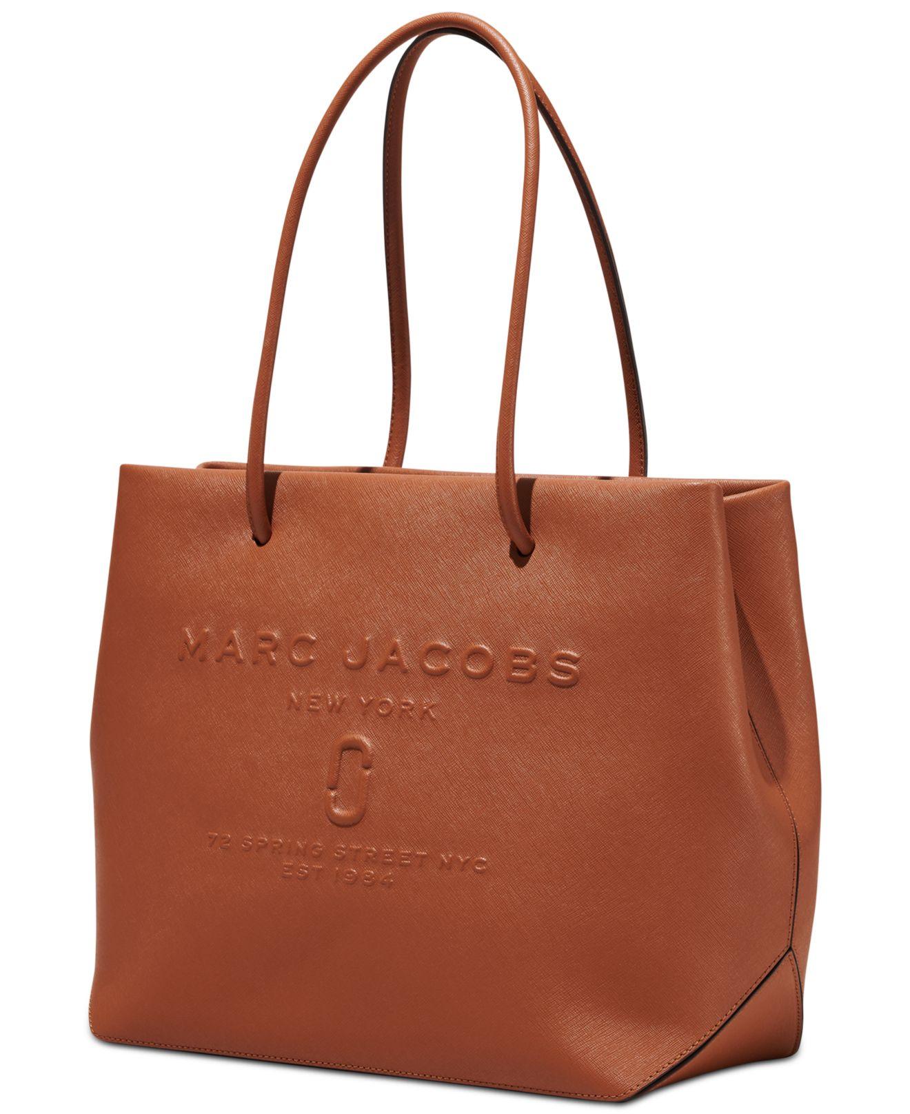 Buy the Marc by Marc Jacobs Glazed Leather Crossbody Bag Orange