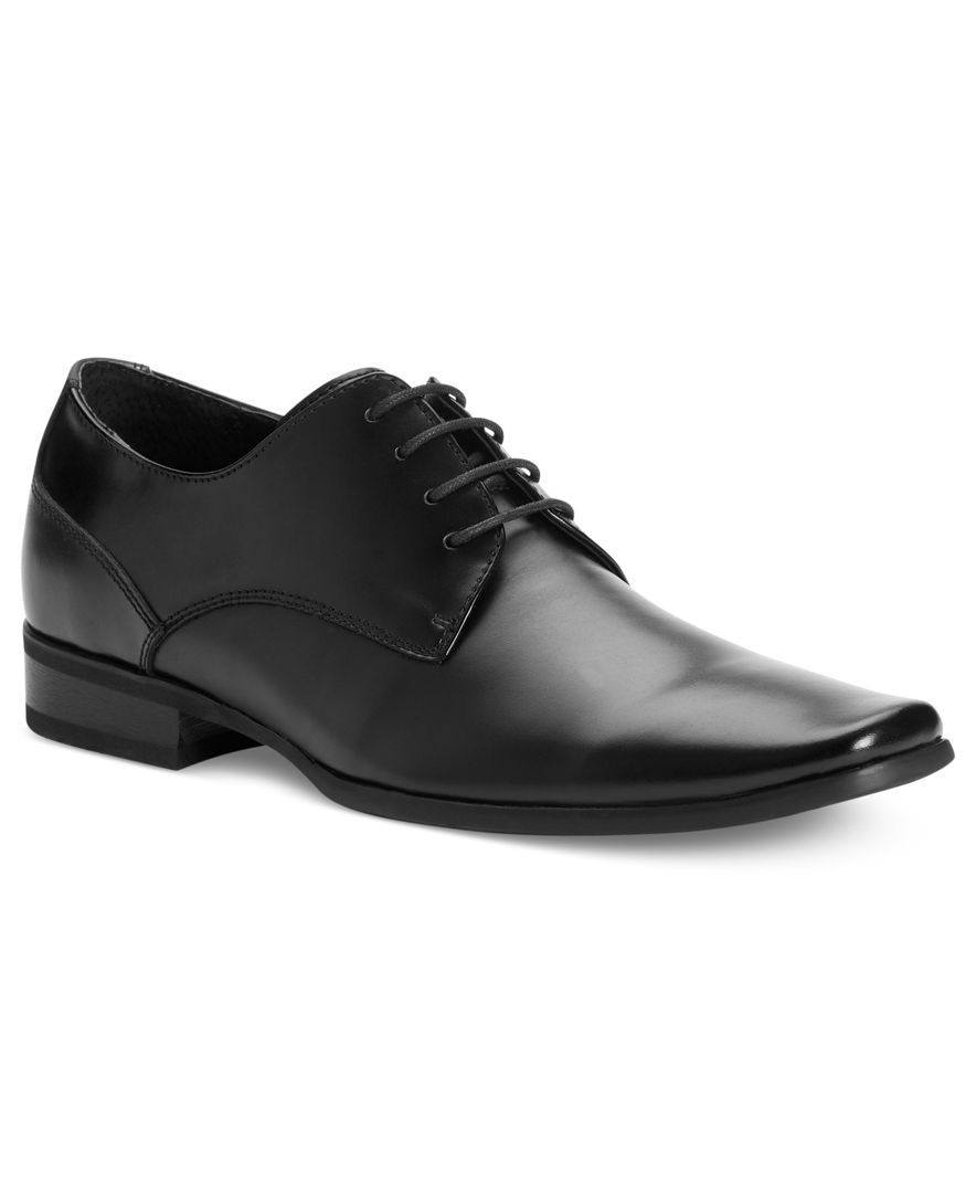 macy's black evening shoes