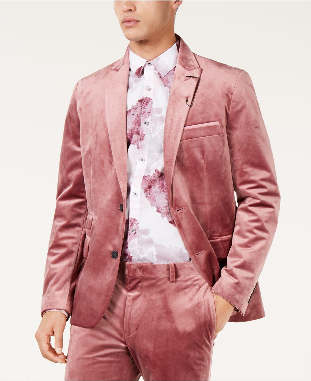 dusty rose blazer